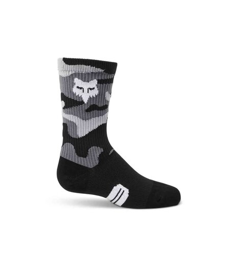 FOX Racing Apparel 24.5 Youth 6" Ranger Crew Socks Black Camo