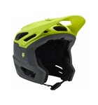 FOX Racing Apparel Dropframe Pro MTB Helmet Runn Flo Yellow