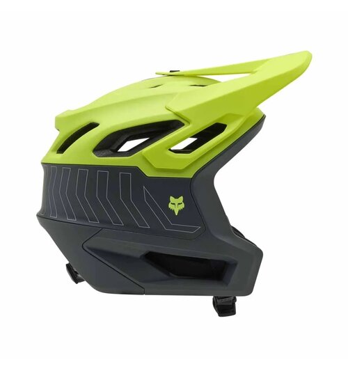 FOX Racing Apparel Dropframe Pro MTB Helmet Runn Flo Yellow