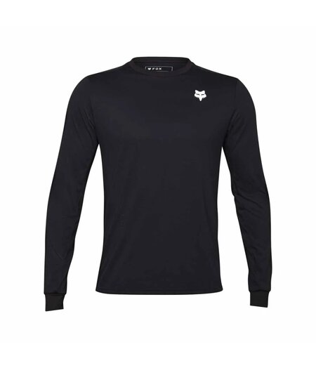 FOX Racing Apparel Mens Ranger DriRelease Long Sleeve Jersey Black