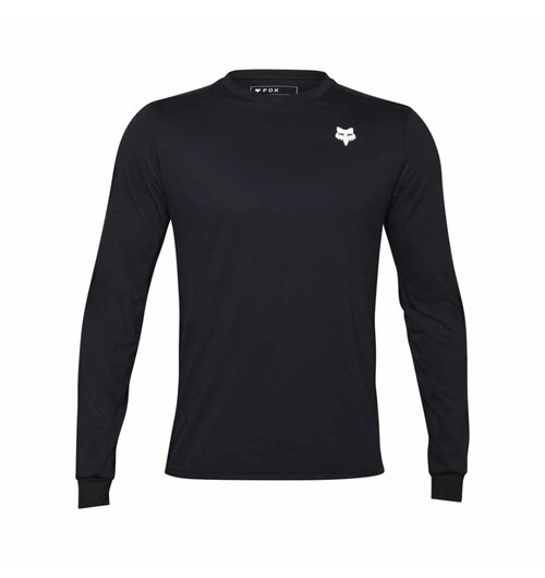 FOX Racing Apparel Mens Ranger DriRelease Long Sleeve Jersey Black