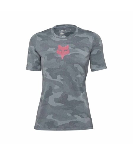 FOX Racing Apparel Womens Ranger TruDri Short Sleeve Jersey Grey