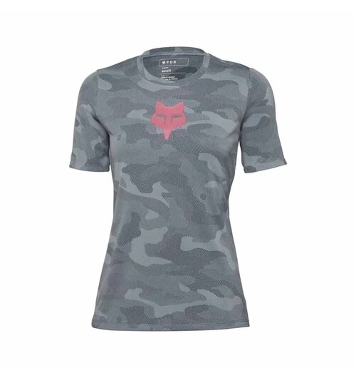 FOX Racing Apparel Womens Ranger TruDri Short Sleeve Jersey Grey