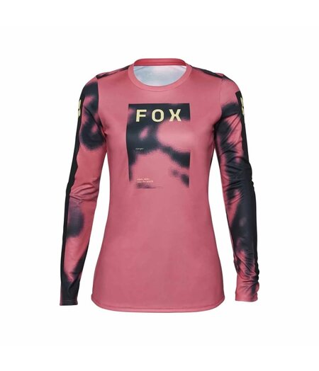 FOX Racing Apparel Womens Ranger Long Sleeve Jersey Taunt Guava
