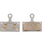 Shimano BR-M9000 G04TI-MX Disc Brake Pads and Springs - Metal Compound, Titanium Back Plate, One Pair