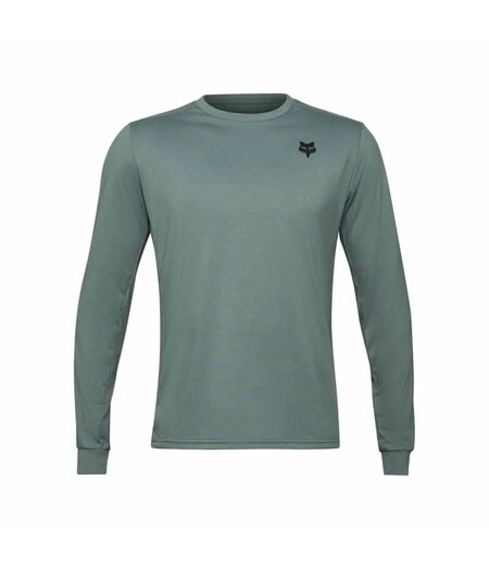 FOX Racing Apparel Mens Ranger Drirelease Midweight Long Sleeve Jersey Hunter Green