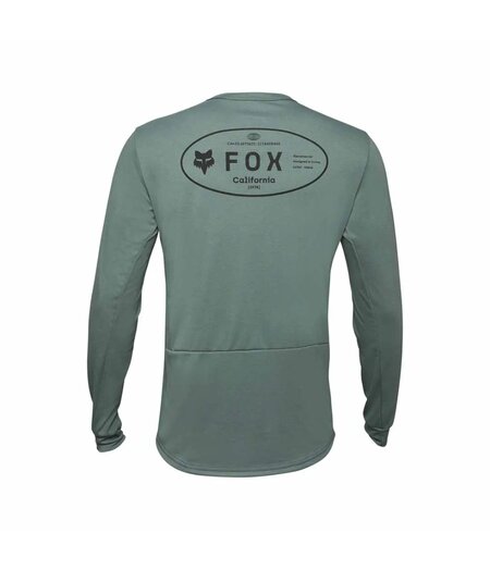 FOX Racing Apparel Mens Ranger Drirelease Midweight Long Sleeve Jersey Hunter Green