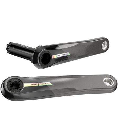 SRAM Force D2 Crank Arm Assembly 12-Speed, 8-Bolt Direct Mount, DUB Spindle Interface, Iridescent Gray