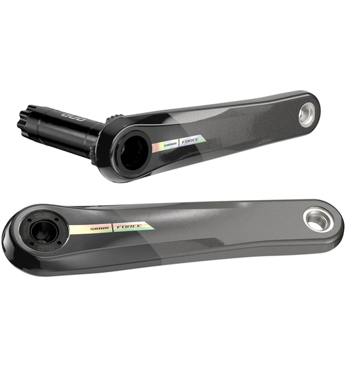 SRAM Force D2 Crank Arm Assembly 12-Speed, 8-Bolt Direct Mount, DUB Spindle Interface, Iridescent Gray