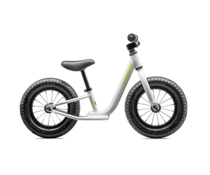 Hotwalk Gloss Dune White / Team Yellow - 12" Balance Bike