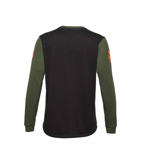 FOX Racing Apparel Youth Ranger Drirelease Aviation Long Sleeve Jersey Dark Sage Green