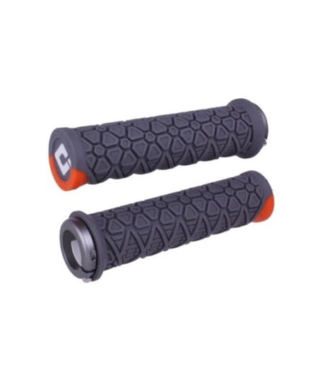 ODI MTB Vanquish D30 Lock-on Grip 135mm Graphite / Orange
