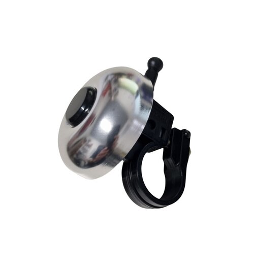 Bicycle Bell Basic Silver 22.2 mm clamp