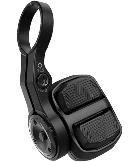 SRAM AXS T-Type POD Electronic Controller D1 - Left or Right Mount, Discrete Clamp, 2-Button, Black