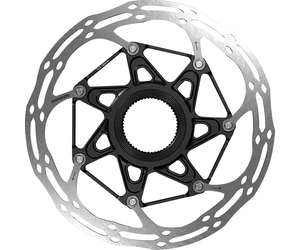 Disc Brake Rotor CenterLine X, 2 Piece Center Lock, Rounded, Black