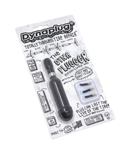 DynaPlug Tubeless Repair Kit - Dynaplugger - Black