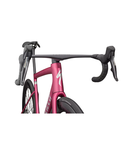 Specialized Tarmac SL8 Pro - SRAM Force AXS - Satin Pink Tint Over Silver Dust / Silver Dust