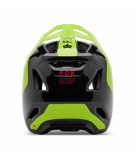 FOX Racing Apparel Youth Rampage MTB Helmet Barge Fluro Yellow