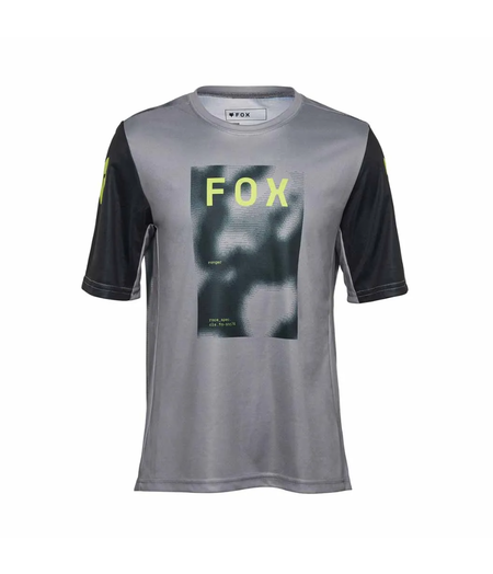 FOX Racing Apparel Youth Ranger Short Sleeve Jersey Taunt Steel Grey