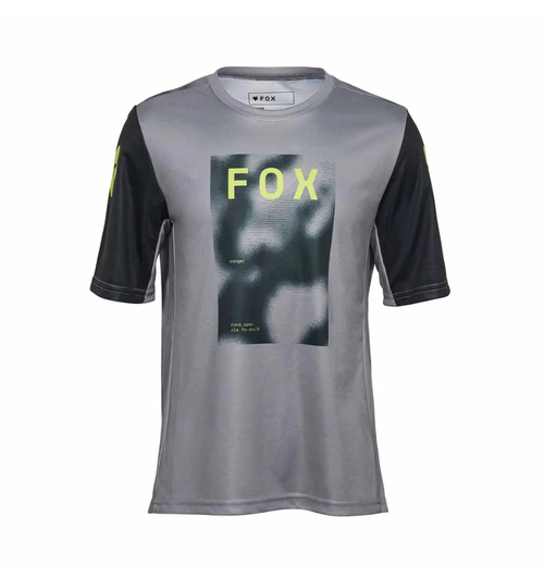 FOX Racing Apparel Youth Ranger Short Sleeve Jersey Taunt Steel Grey