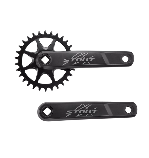 Specialized Rockhopper OEM Stout Square-Taper 1x10-Speed Alloy Crankset, 30T ,165mm