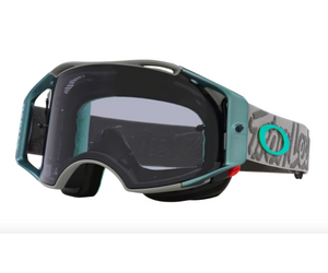 Airbrake MTB Goggle Troy Lee Designs Tactical Green w/ Light Grey Lens