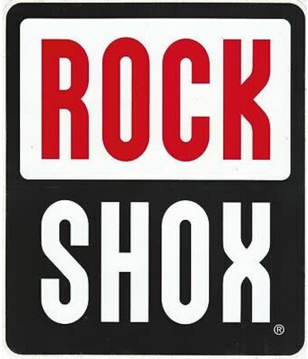 RockShox RockShox Die Cut Logo Sticker (64mm x 76mm)