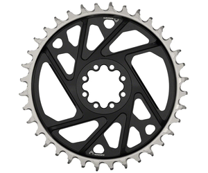XX Eagle T-Type Direct Mount Chainring, 12-Speed, 8-Bolt Direct Mount, 3mm Offset, Aluminum, Black, D1
