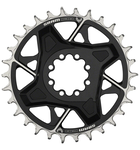 SRAM X0 Eagle T-Type Direct Mount Chainring, 12-Speed, 8-Bolt Direct Mount, 3mm Offset, Aluminum, Black, D1