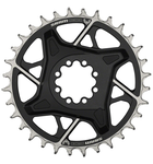 SRAM X0 Eagle T-Type Direct Mount Chainring, 12-Speed, 8-Bolt Direct Mount, 3mm Offset, Aluminum, Black, D1