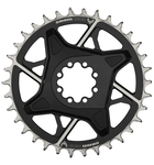 SRAM X0 Eagle T-Type Direct Mount Chainring, 12-Speed, 8-Bolt Direct Mount, 3mm Offset, Aluminum, Black, D1