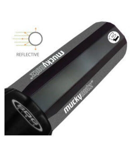 Mucky Nutz Butt Fender Black Reflective