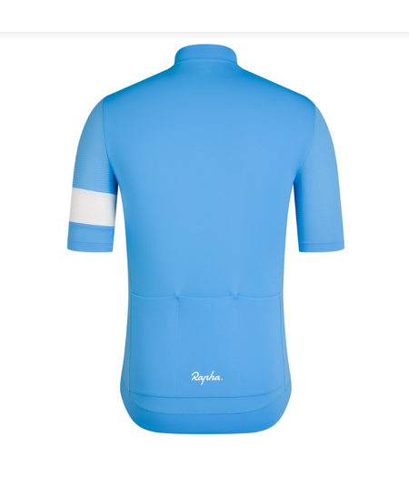Rapha Men's Core Lightweight Jersey All Aboard / White Alyssum