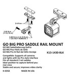 K-Edge *New* GO BIG Pro Saddle Rail Mount