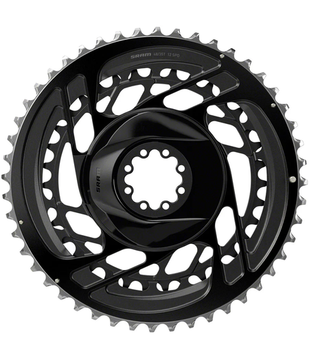 SRAM Force D2 Chainring Kit - 2x 12-Speed, 8-Bolt, Direct Mount, Black