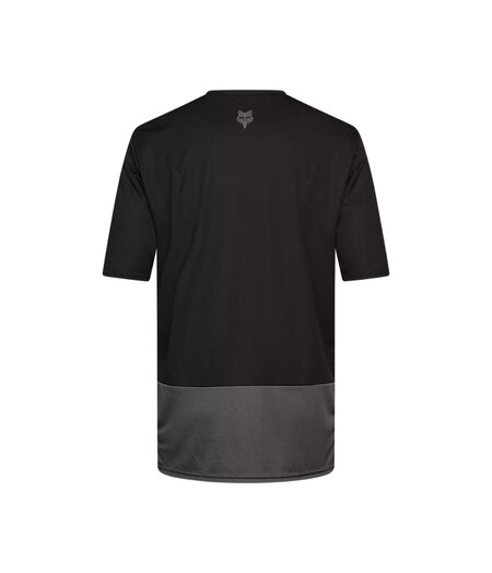 FOX Racing Apparel Mens Ranger Short Sleeve Jersey Wordmark Black