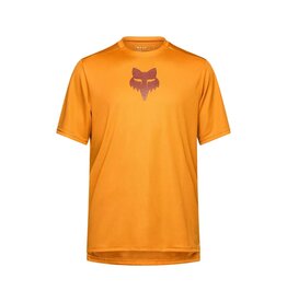 FOX Racing Apparel Mens Ranger Short Sleeve Jersey Fox Head Carmel