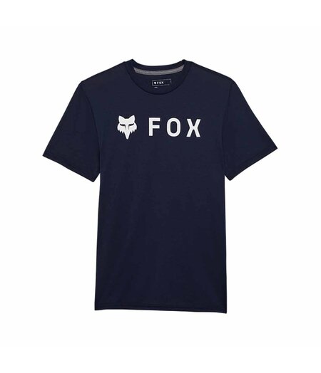 FOX Racing Apparel Mens Absolute Short Sleeve Tech Tee Midnight Blue