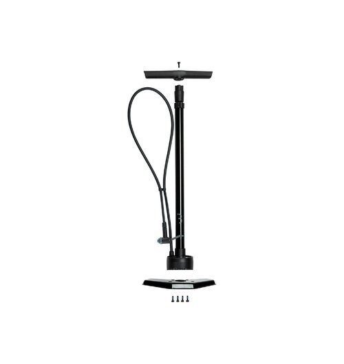 BBB BFP-42 AirSmart Floor Pump Black