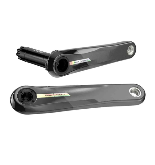 SRAM Force D2 WIDE Crank Arm Assembly 12-Speed, 8-Bolt Direct Mount, DUB Spindle Interface, Iridescent Gray