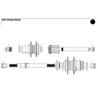 Zipp High Flange Track Zipp Hub Axle Kit Rear