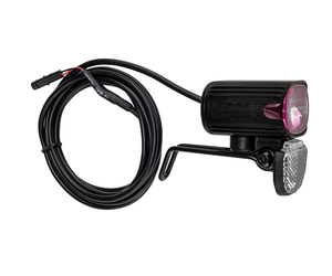 Front Light, Lezyne, Power STVZO E115, 310 Lumens / 12V, Fork Mounted, w/ Brose Light Wire