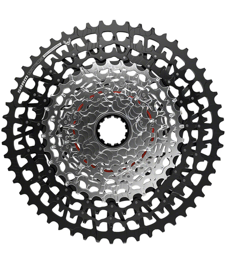 SRAM Cassette XS-1275 T-Type GX Eagle 10-52T 12-Speed, For XD Driver, Black/Silver