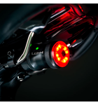 Lezyne Saddle Ai Alert 250+ Lumens Rear Light - Bike Light w/ Smart Brake-Sensing Tech