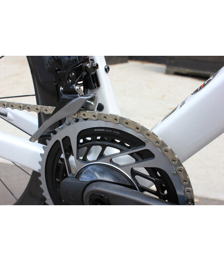 Aurum Bikes Magma Custom Build w/ SRAM Red AXS D1 - Arctic White , Size 54cm