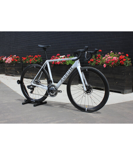 Aurum Bikes Magma Custom Build w/ SRAM Red AXS D1 - Arctic White , Size 54cm