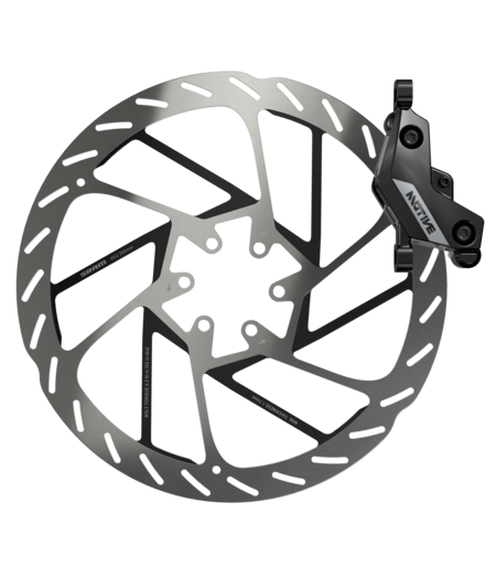 SRAM Disc Brake Motive Silver - Black Ano Alloy Lever