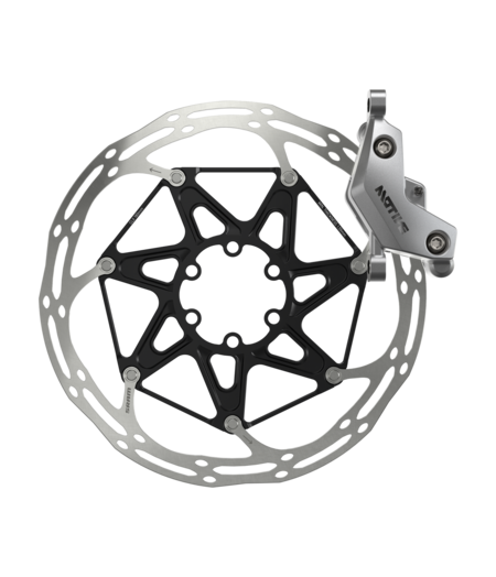 SRAM Disc Brake Motive Ultimate - Clear Ano Carbon Lever