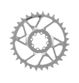 SRAM Chain Ring T-Type Eagle 90 Steel Direct Mount 3mm Offset Silver