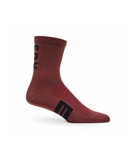 FOX Racing Apparel 6" Flexair Merino Sock Rust